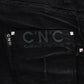 Costume National Black Cotton Slouchy Slims Fit Jeans