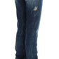 Costume National Blue Cotton Regular Fit Denim Jeans