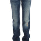 Costume National Blue Cotton Regular Fit Denim Jeans