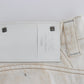 Costume National White Cotton Slim Fit Bootcut Jeans