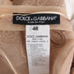 Dolce & Gabbana Pink Silk Lace Ricamo Shift Gown Dress