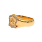 Nialaya Gold Plated 925 Sterling Silver Ring