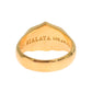 Nialaya Gold Plated 925 Sterling Silver Ring