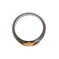 Nialaya Gold Crest 925 Sterling Silver Ring