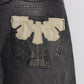 John Galliano Gray Wash Cotton Blend Slim Fit Stretch Jeans