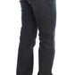 John Galliano Blue Wash Cotton Blend Slim Fit Bootcut Jeans