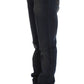 John Galliano Blue Wash Cotton Blend Boyfriend Fit Jeans