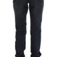 John Galliano Blue Wash Cotton Blend Boyfriend Fit Jeans