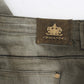 Ermanno Scervino Gray Cotton Blend Loose Fit Boyfriend Jeans