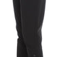 Ermanno Scervino Black Cotton Blend Capri Cropped Pants