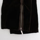 Ermanno Scervino Brown Cotton Velvet Zippers Slim Fit Pants