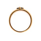 Nialaya Gold Plated 925 Silver Ring