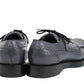 Gucci Gucci Men's Fringed Brogue Bluish Gray Leather Lace-up Shoes