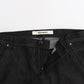 Ermanno Scervino Black Slim Jeans Denim Pants Skinny Leg Stretch