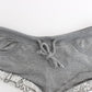 Ermanno Scervino Lingerie Gray Mini Shorts Sleepwear Hotpants