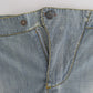 Ermanno Scervino Beachwear Blue Denim City Casual Dress Shorts