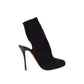 Christian Louboutin Chrisitan Loboutin Noemi 100 Black Tricot Ankle Boot