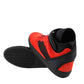 Balenciaga Balenciaga Men High Top Black Red Suede Leather Sneakers