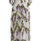 Dolce & Gabbana White Floral Embroidered Maxi Dress