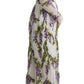 Dolce & Gabbana White Floral Embroidered Maxi Dress