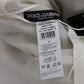 Dolce & Gabbana White Floral Embroidered Maxi Dress