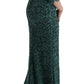 Dolce & Gabbana Green Floral Crystal Ricamo Sheath Dress