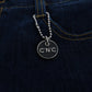 Costume National Blue Cotton Bootcut Flared Jeans