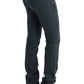 Costume National Gray Cotton Superslim Denim Jeans