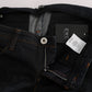 Costume National Gray Cotton Slim Flared Jeans