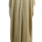 Dolce & Gabbana Gold Shift Long Blue Crystal Dress