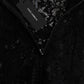 Dolce & Gabbana Black Floral Lace Chamomile Sicily Dress