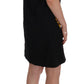 Dolce & Gabbana Black San Valentino Crystal Shift Dress