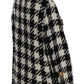 Dolce & Gabbana Black White Wool Knitted Crystal Jacket