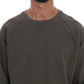 Daniele Alessandrini Green Crewneck Cotton Sweater