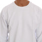 Daniele Alessandrini White Crewneck Cotton Sweater