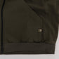 Daniele Alessandrini Green Full Zipper Hodded Cotton Sweater