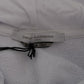 Daniele Alessandrini White Pullover Hodded Cotton Sweater