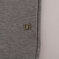 Daniele Alessandrini Gray Pullover Hodded Cotton Sweater