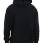 Daniele Alessandrini Black Gym Casual Hooded Cotton Sweater