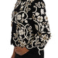 Dolce & Gabbana Black Baroque Floral Crystal Jacket