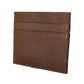 Billionaire Italian Couture Brown Leather Cardholder Wallet