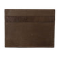 Billionaire Italian Couture Brown Leather Cardholder Wallet