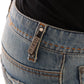 Costume National Blue Wash Cotton Classic Jeans