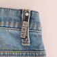 Costume National Blue Wash Cotton Classic Jeans