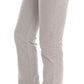 Costume National Gray Wash Cotton Slim Jeans