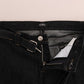 Costume National Blue Cotton Stretch Slim Fit Jeans