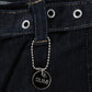 Costume National Blue Cotton Stretch Slim Fit Jeans