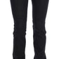 Costume National Blue Cotton Stretch Slim Fit Jeans