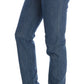 Costume National Blue Wash Cotton Slim Denim Jeans