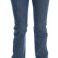 Costume National Blue Wash Cotton Slim Denim Jeans